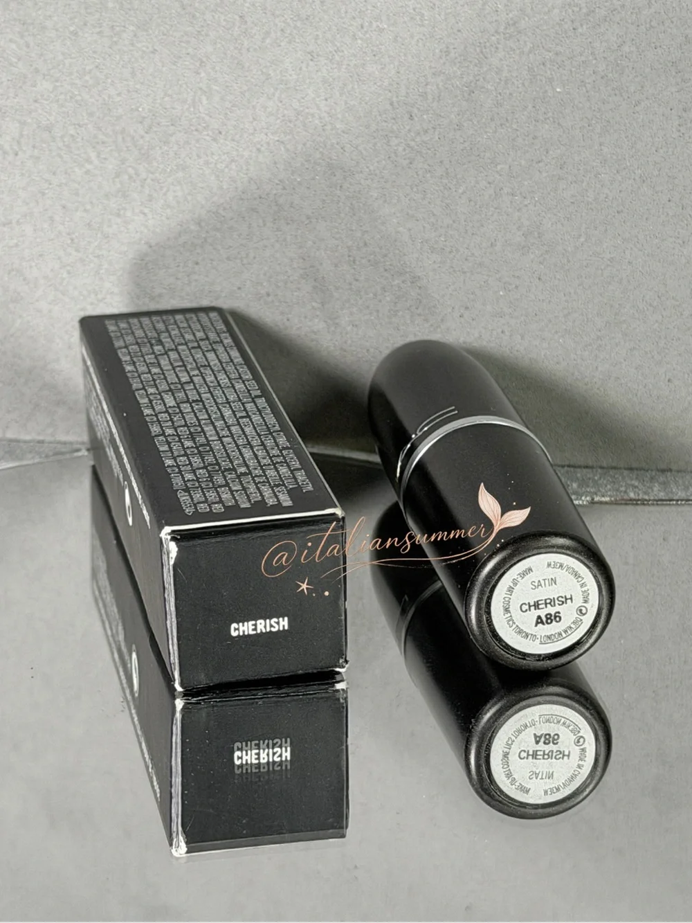 MAC Satin Lipstick CHERISH Discontinued Original Formula Full Size New In Box